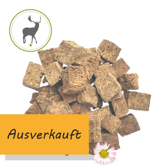Wildwürfel luftgetrocknet - Kauartikel für Hunde