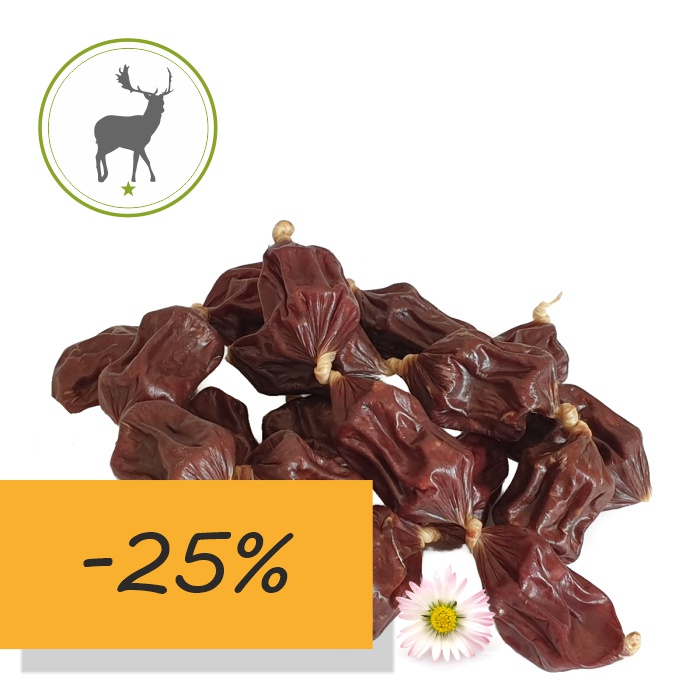 Mini Wildwürstl luftgetrocknet - Kauartikel für Hunde
