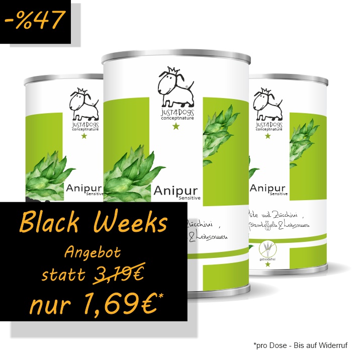 Anipur Sensitive Pute mit Zucchini, Süßkartoffeln & Leinsamen, getreidefrei