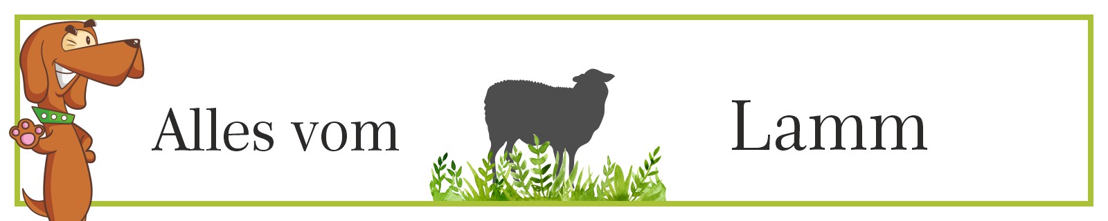 Hundefutter alles vom Lamm