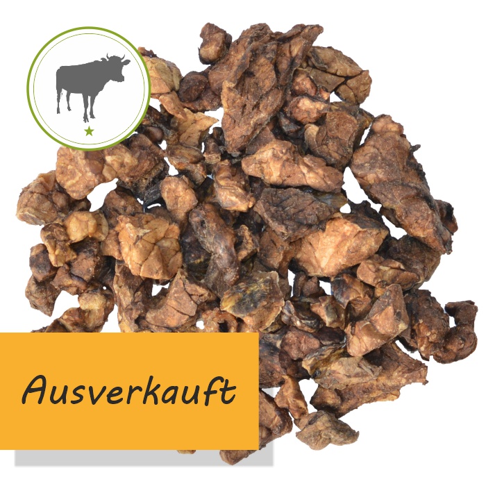 Rinderfluffis luftgetrocknet - Belohnung für Hunde