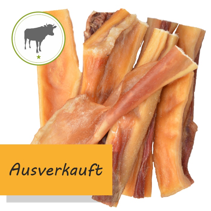 Rinderkopfhaut luftgetrocknet - Kauartikel für Hunde