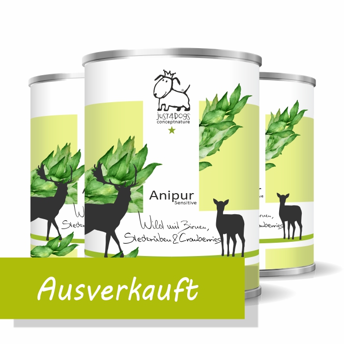 Sensitive Wild mit Birnen, Steckr&uuml;ben & Cranberries, getreidefrei